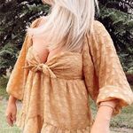 Show Me Your Mumu NWT Rare Nita Gold Dot Top Photo 0