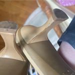 Stuart Weitzman Leather Mules Sandals open toe Beige Tan Sz 8 Photo 15