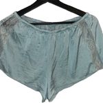 Chic Blue Lace Trim Cami Size M Photo 3