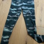 Zella green striped pattern leggings Photo 0