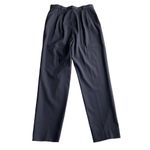 Carlisle Wool Trouser Dress Pant Navy Blue Size 6 Vintage High Waist Workwear Photo 4