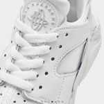 Nike  Air Huarache Platinum NEW Authentic White Athletic Sneakers Size 6 Women Photo 2