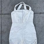 Urban Outfitters UO cream cross back romper Photo 4