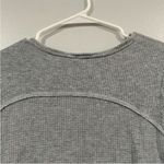 Free People  Malibu Thermal in Gray Sz Small S Photo 2