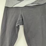 Lululemon  Wunder Under Pant Reversible Quilt Print Waist/ Solid Black size 6 Photo 2