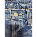 Old Navy OG Straight Distressed Straight Leg Denim Jeans Size 8 Classic Fit Photo 4