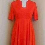 Modcloth NEW Myrtlewood Bright Red Half Sleeve Retro Style Dress Size Small Photo 1