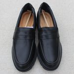 ZARA Clarks Women's Black Calla Ease Slip-On Loafer Flats Sz 11 Photo 3