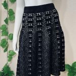 Anthropologie  Moth Jacquard Knit Skater Skirt Photo 5