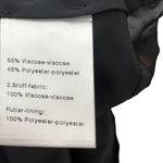 Akris Punto Dot Devore Midi Skirt Black Women’s Size 12 Tiered Pleated A-Line Photo 11