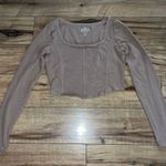 Hollister cropped long sleeve Photo 0