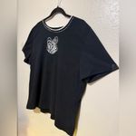 Alfred Dunner Embellished Butterfly Short Sleeve Top | Shirt | Tee Black Size XL Photo 1