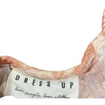 Dress Up coral boho peasant blouse Photo 2