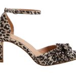 Torrid  Leopard Print Pointed Toe Flats | Size 10WW | Bow Detail Photo 1