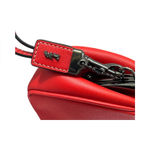 Coach  x Disney Mickey Mouse Red Leather Kisslock Wristlet Limited Edition Photo 3