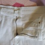 Mother Jeans The Rascal Slit Flip Short In Glass Slipper Mid Rise 2.5" Inseam White Size 29 Photo 14