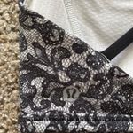 Lululemon Black and White paisley bra Photo 1