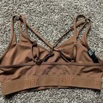 PINK - Victoria's Secret PINK brown Sports Bra  Photo 1