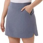 32 Degrees Heat 32 degrees hot cold denim blue colored athletic skirt with shorts underneath Photo 4