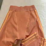 Ivy Park  High-Waisted Leggings With Mesh Panels Pink Light Small Adidas Logo Photo 10