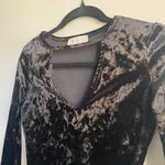 Bear Dance Crushed Velvet Cutout Top  Photo 3