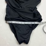 MiracleSuit  Crossover‎ With Mesh One Piece Swimsuit Womens SZ 10 Swim Black NWOT Photo 9