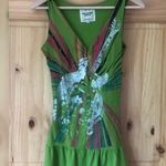 Denim Republic electric guitar peplum tie back top size medium Photo 1