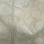 Coach Brooke Perforated Leather Hobo Gray Handbag Photo 2