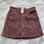 American Eagle NWT: muted purple  corduroy mini skirt Photo 0