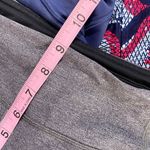 Lululemon Pace Rival Crop Heathered Black / Deep Coal / Boom Juice Size 6 Photo 4