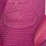 Havaianas Pink crown flip flops womens sandals Size 6 37/38 Photo 6