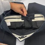 Theory Dress Pants Womens 2 Black Cotton Formal Flare Leg Mid Rise Office Wear Photo 12