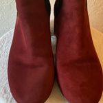 Coach : Wine Tia Suede Ankle (FG2911) Bootie Slip On Boots- 9- wear Photo 13