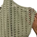 Naïf  green crochet with lining shirt size medium Photo 2