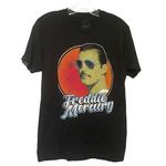 Freddie Mercury Official Merch T Shirt Band Music Short Sleeve Black Size L Size L Photo 0