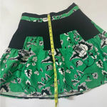 Diane Von Furstenberg NEW  Claire Skirt in Simple Toile Garden Green Black Size 6 Photo 9