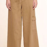 STAUD NWOT Women's Brayden Wide Leg Jean Pant Rosemary Size 8 Photo 0