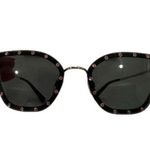 Valentino Cat Eye Crystal Embellished Acetate And Gold Tone Sunglasses Authentic Black Photo 0