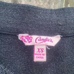 Candie's Candie’s Black Sparkle Sweater Skater Skirt | XS Photo 1