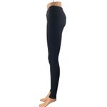 Years of Ours Black Ribbed Knit High Waisted Yoga Workout Athletic Leggings Sz M Size M Photo 1