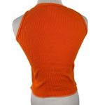 Tommy Hilfiger  Vintage Orange T Logo YTK Halter Tank Top Muscle Tee Photo 3