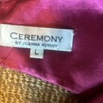 Joanna August Ceremony large fitted bodice sash full skirt bridesmaid open back Photo 4