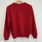 Charter Club Bright Red 100% Cashmere Sweater Sz M Holiday Christmas Cozy Luxury Photo 5