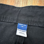 Old Navy  Black Wide Leg Pants Cropped, Size 24 Plus Women Photo 4