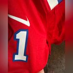 NFL Patriots Cam Newton Jersey Red Size L Photo 5