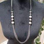 Womens Fashion Multi Beaded Teardrop Necklace Jewellery with Lobster Clasp Photo 0