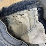 Mother Mid Rise Dazzler Ankle Jeans Womens 27 We The Animals Straight Denim Photo 4