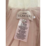 David's Bridal GALINA SIGNATURE Floral Tulle Wedding Dress Gown Removable Sleeve Coquette Bride Photo 10