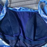 Speedo Women's  White Blue Tropical Floral Flowers Swimsuit Size 12 #0188 Photo 7