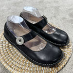 Alegria Women’s Leather Paloma Sea Turtle Clogs Mary Jane in Black Nappa 39/US 9 Photo 0